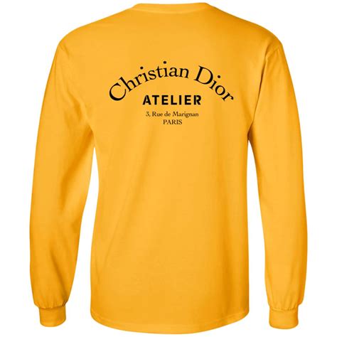 christian dior atelier 3 rue de marignan paris t shirt|christian dior atelier sweater.